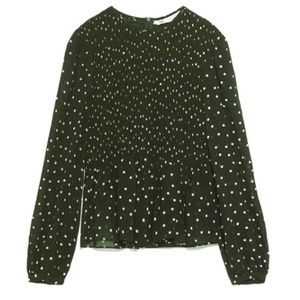 ZARA Polka Dot Blouse
